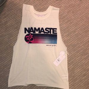 Spiritual Gangster “Namaste” tank top